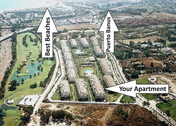 Apartment Puerto Bbanus Beaches And Marina, Playground The Rich & Famous, Is Only 1km Walk Away Marbella