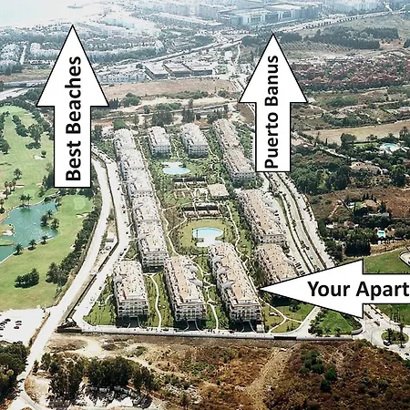 Apartment Puerto Bbanus Beaches And Marina, Playground The Rich & Famous, Is Only 1km Walk Away Marbella